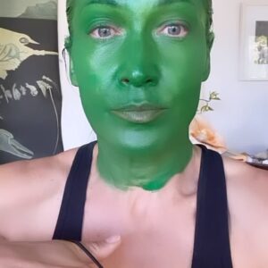 Erika Heynatz Instagram - We stayed home to spook the neighbourhood this year for Halloween. Charlie wore masks which scared the crap out of me and every other visitor. Then we hit the streets to score the hard core candy. Never pass up an opportunity to dress up. I love my neighbours!! There’s one witch in particular…