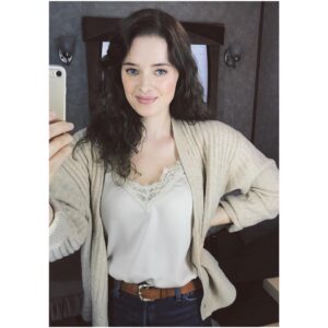 Erika Kaar Instagram - got the Snow White vibe going on🍎