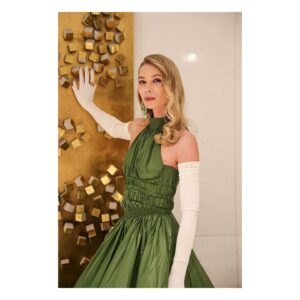 Erika Stasiuleviciute Instagram - Got to MC in Cannes for the first time at Award Ceremony and was terribly nervous, until I put on @statkevicius_official dress. Then I loved every second of it. And had mini shoot with @marieavecamour just before the ceremony. 🍀
Best of luck to all nominees this year 🍀
 #Cannes2022 #cannes