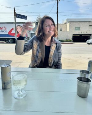 Erin Lee Carr Instagram - cheers to getting out of this week alive 
ps: my disgruntled pop star look is getting out of control
