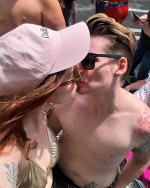Erin Lee Carr Instagram - happy pride #daddy4daddy