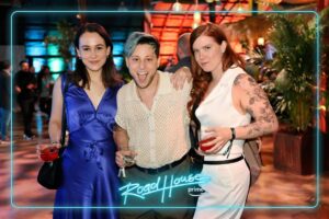 Erin Lee Carr Instagram - don’t mess with us, @oliviarosenbloom smuggled us into the @roadhousemovie party to say hi to the truly magical and talented @lukasgage. uh yeah @sxsw is fun. big stormy post to come