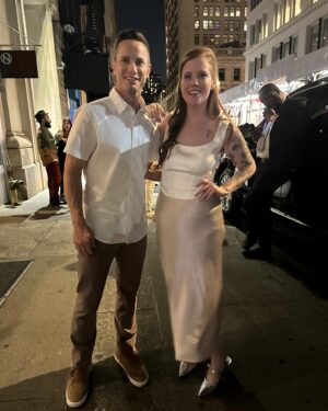 Erin Lee Carr Instagram - we did it! we showed the film ‘#ThePerfectWife: the disappearance of Sherri Papini’ to a live audience at @neuhouse.co and it was wild. i’d like to introduce you all to Keith Papini and he has got a hell of a story to tell…

somehow i didn’t get a premiere photo with @michaelbeachnichols who is such an incredible director and friend, who i’m lucky to know. i can’t wait for you to see Michaels work. What an intense, beautiful, terrifying thing working in true crime is. But lucky to stand with the survivors as they seek to reclaim their story. 

thank you to my date @kalejroberts 🩵and hair and makeup by @lizomakeup. styling by me. i wanted to go for “documentary fairy godmother.” goal: achieved. not pictured are lovelies @malka_dina @auntyanthony @dandeacon @katebust @magdagora @belisabal @hulu and so many cool people who are not on insta.