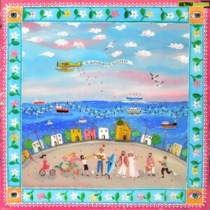 Erlend Øye Instagram - Matrimonio Di Ruggiero came out last week. Finally! It has been cooking for a while this song. It’s pretty much a cousin of La Prima Estate. The kind of song-writing that came with me moving to Siracusa and learning italian little by little. I was invited to a wedding in a small island in Sicily, but i had to got there without a date. Which was a shame as i knew it was going to be quite a magic weekend. So on the way there I am daydreaming….
I cant remember who helped me with the lyrics. Possibly Gigi Scialdone. (Comment if you are a forgotten helper! ) The artwork is by Roberto Longo aka @roberto_di_alicudi  He has done such an incredible job. Painting on glass. He is one of the worlds remaining true artists. Nothing less. Graziemille! Facciamo un altro! 
The recording was done in Funkhaus, Berlin, Saal 3. @leiterverlag studios. Thank you Nils Frahm!
Personnel:
Erlend Øye, vocals and ( a tiny bit of) ukulele. 
Stefano Ortisi, «bass»guitar, piano and backing vocals. 
Marco Castello, classical guitar and harmony vocals. Luigi Orofino, cavaquinho and backing vocals. 
Maaike van der Linde, flute.
Kobi Arditi, trombone.
Romain bly, trumpet and percussion. 
Recorded and mixed by Antonio Pulli.
Mastered by Jørgen Træen. 
Produced by Erlend Øye.
Released on @bubbles_records
