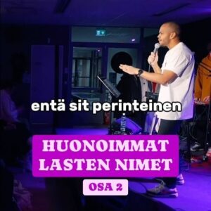 Ernest Lawson Instagram - Oon vaan katkera, ku mulla itellä ei oo ees nimipäivää 🥲

#vitsivitsi #standup #ErnestLawsonShow