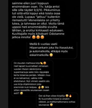 Ernest Lawson Instagram - VIH-DOIN-KIN. Siitä asti kun eka Höpersankarit viime syksynä julkaistiin, oon saanu tasaiseen tahtiin maailman liikuttavimpia viestejä, joissa kerrotaan että jatko-osaa odotetaan jo kovasti. Odotus on ilmeisesti ollu osalle aiiiiika pitkä😅 mutta nyt odotus on ohi! 

Huomenna voit kertoa lapsillesi, lapsenlapsillesi, kummilapsillesi, oppilaillesi tai rändöm vastaantulijoille, että Höperit vastaan Superit on VIHDOIN TÄÄLLÄ! Hakekaa se kaupoista ja kirjastoista, kuunnelkaa mun lukemana äänikirjapalveluista, levittäkää Höpersankareiden ilosanomaa!🦸🏽‍♂️✨ 

Kiitokset taas maailman paras @mariamakkonen ja WSOY’n jengi, jo nää viestit itsessään kertoo että ollaan tehty jotain oikein🥹❤️

#höpersankarit #jatkoosa #lukeminenkannattaaaina 

P.S. vika viesti muistuttaa pitämään jalat maassa😂