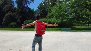 Esther Garrel Instagram - #castellosforzesco #parcosempione #milano ☀☀☀ @tchalamet