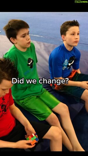 Ethan Fineshriber Instagram - You think we changed much? 2017 to 2022 with my buddy @bryton_myler shooting videos.  First one was Gymnast vs karate on the @ninjakidztv channel and the second was for a reaction video for Bryton’s channel that will come out this year.  #ninjakidztv #brytonmyler #ethanfineshriber #utahyoutuber #utahyoutubers #ninjakidztv #ninjakidstv #ninjakids #ninjakidz