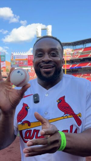 Ettore Ewen Instagram - WWE Superstar Big E is in the house to throw the first pitch on @wwe Night at Busch Stadium!

Sorry E, we couldn’t fix it in post 😂