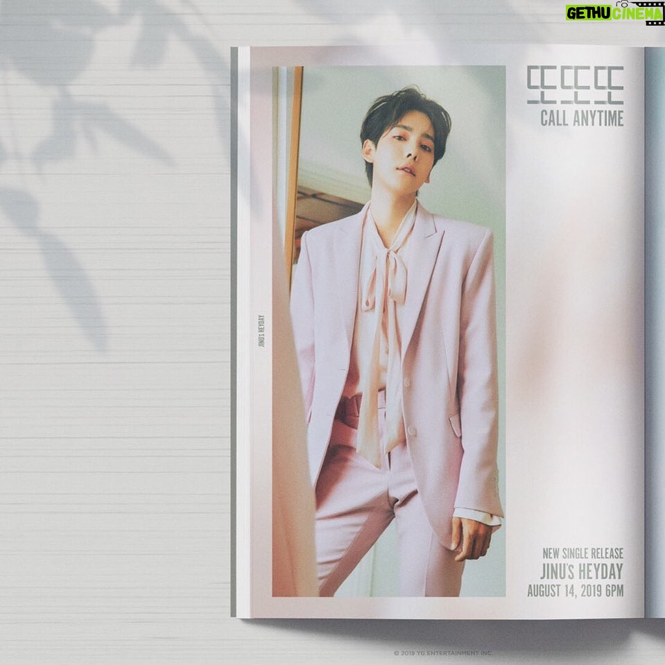 Eun Ji-won - 30.8K Likes - #JINU #김진우 #WINNER #위너 #또또또 #CALL_ANYTIME #JINU_HEYDAY #TITLEPOSTER_VER1 #NEWSINGLE #20190814 #YG 아주 치명적이야