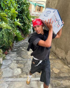 Evan Mock Instagram - during that hot time of year. so far. PERONI PLZ