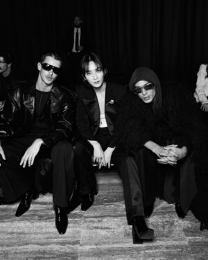 Evan Mock Instagram - drop the top play hide & seek @ysl @anthonyvaccarello 🖤 berlin i dare you.