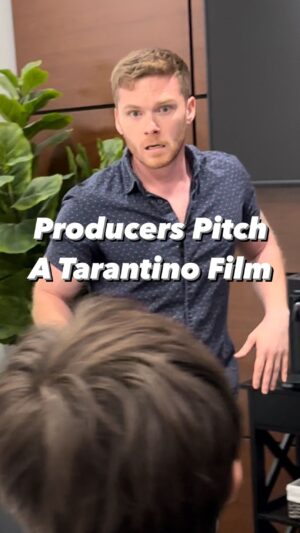 Evan Williams Instagram - Producers Pitch Tarantino’s Tenth Film #quentintarantino #movies #film #comedy #sketch