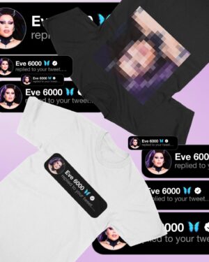 Eve 6000 Instagram - The only person im afraid of is @allabouteve6000 
.
NEW @allabouteve6000 merch available NOW! 💜👀