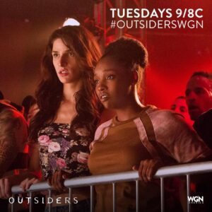 Eve Lindley Instagram - All new #Outsiders tonight on #WGN @outsiderswgn