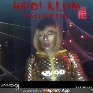 Eve Lindley Instagram - Thank you for an amazing night @noahegalvin @heidiklum #heidiklumhalloween