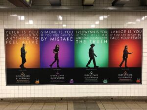 Eve Lindley Instagram - Because it is Anna Howard Shaw day, I’ll be brief: After years and years of schlepping through this subway station, I am finally able to watch myself schlep. Thank you @alishabwoods for taking these photos. I am elated. Please watch this show, it’s bonkers.