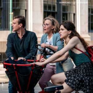 Eve Lindley Instagram - Why are we so concerned on this octo-bike? Find out tonight at 10 on @amc_tv @dispatches_amc ✨✨✨