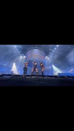 Evelyn Cedeño Instagram - Un resumen del 90,s pop tour en la arena Monterrey con Garibaldi. ❤️