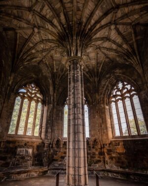 Evelyn Edwards Instagram - This may be one of my favorite rooms at a ruin I have ever been to…and we came here totally by mistake. Funny how mistakes sometimes lead to the best adventures.  Elgin Cathedral burned down multiple times, had the roof removed, towers collapsed, a reformation took place, and still this room managed to stand tall. 
.⁣
.⁣
.⁣
.⁣
#scotland #elgincathedral #scottishhighlands #ruins #abbey #lovesscotland #scotlandphotography #gothicarchitecture #cathedral #churcharchitecture #historylovers #historicbuildings #medievalarchitecture #middleages #churchesofinstagram #historicchurch #medievalworld #architecturephotography #historicarchitecture #yorkshire #gothic #architectureporn #religiousarchitecture #churchesoftheworld #oldchurch #history #historicbuildings #historybuff