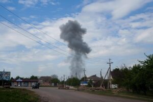 Evgeniy Maloletka Instagram - VOVCHANSK, Ukraine

Ukrainian officials haven’t officially confirmed whether Russian had taken the villages, which lie in a contested “gray zone” on the border of Ukraine’s Kharkiv region and Russia.

The renewed assault on the region has forced more than 1,700 civilians residing in settlements near the fighting to flee, according to Ukrainian authorities. It comes after Russia stepped up attacks in March targeting energy infrastructure and settlements, which analysts predicted were a concerted effort by Moscow to shape conditions for an offensive.

Today us accompanied an evacuation team described empty streets with multiple buildings destroyed and others on fire. The road was littered with newly made craters and the city was covered in dust and shrapnel with the smell of gunpowder heavy in the air. Mushroom clouds of smoke rose across the skyline as Russian jets conducted multiple airstrikes.

“In the current moment, the situation in Vovchansk and the settlements along the border (with Russia) is incredibly difficult. Constant aviation strikes are carried out, multiple rocket missile systems strikes, artillery strikes,” said Tamaz Hambarashvili, the head of Vovchansk City Military Administration.
“For the second day in a row, we evacuate all the inhabitants of our community who are willing to evacuate.”
“I think that they are destroying the city to make (local) people leave, to make sure there are no militaries, nobody. To create a ‘gray zone,’” Hambarashvili said.

Evacuees bade tearful goodbyes to their neighbors as they were taken away from their homes.

“You lie down and think — whether they will kill you now, or in an hour, or in three,” said resident Valentyna Hrevnova, 75. “I hope that they (Russians) will not come, but ours (Ukrainians) will be here.”
Vera Rudko, 72, was among those who left.

“We drove through Vovchansk in the city center,” Rudko said. “I can’t look at this without tears. Everything is trembling. We didn’t sleep these two nights at all.”

#ukraine #russia #war #invasion