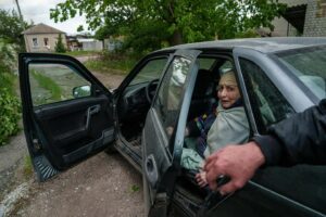 Evgeniy Maloletka Instagram - VOVCHANSK, Ukraine

Ukrainian officials haven’t officially confirmed whether Russian had taken the villages, which lie in a contested “gray zone” on the border of Ukraine’s Kharkiv region and Russia.

The renewed assault on the region has forced more than 1,700 civilians residing in settlements near the fighting to flee, according to Ukrainian authorities. It comes after Russia stepped up attacks in March targeting energy infrastructure and settlements, which analysts predicted were a concerted effort by Moscow to shape conditions for an offensive.

Today us accompanied an evacuation team described empty streets with multiple buildings destroyed and others on fire. The road was littered with newly made craters and the city was covered in dust and shrapnel with the smell of gunpowder heavy in the air. Mushroom clouds of smoke rose across the skyline as Russian jets conducted multiple airstrikes.

“In the current moment, the situation in Vovchansk and the settlements along the border (with Russia) is incredibly difficult. Constant aviation strikes are carried out, multiple rocket missile systems strikes, artillery strikes,” said Tamaz Hambarashvili, the head of Vovchansk City Military Administration.
“For the second day in a row, we evacuate all the inhabitants of our community who are willing to evacuate.”
“I think that they are destroying the city to make (local) people leave, to make sure there are no militaries, nobody. To create a ‘gray zone,’” Hambarashvili said.

Evacuees bade tearful goodbyes to their neighbors as they were taken away from their homes.

“You lie down and think — whether they will kill you now, or in an hour, or in three,” said resident Valentyna Hrevnova, 75. “I hope that they (Russians) will not come, but ours (Ukrainians) will be here.”
Vera Rudko, 72, was among those who left.

“We drove through Vovchansk in the city center,” Rudko said. “I can’t look at this without tears. Everything is trembling. We didn’t sleep these two nights at all.”

#ukraine #russia #war #invasion