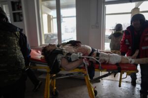 Evgeniy Maloletka Instagram - War is continuing, so many people were killed and will be killed. Russian tanks shoot to Mariupol residential buildings. #mariupol #war #russia #invasion #ukraine #donbass