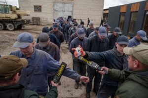 Evgeniy Maloletka Instagram - RUSSIAN PRISONERS OF WAR get to make phone calls home. UKRAINIANS DON’T.

FAR WESTERN UKRAINE — Precious few choices are available to Alexander, a 26-year-old Russian soldier, since his capture: Clothes, meals and the hours of his day are rigidly accounted for in the camp for prisoners of war.
But Ukraine allows Alexander to call home to his family in Kursk, a Russian city about 60 miles (100 kilometers) from the Ukrainian border, and he says that has kept him grounded.
It is a lifeline unavailable to Ukrainian POWs. Now, infuriated Ukrainian families are demanding an end to the phone calls imprisoned Russian soldiers get to make.
“To be able to talk to your loved ones is worth a lot. I’ve already been in prison for almost a year. I’m losing my mind,” Alexander told The Associated Press during a recent visit for several news outlets to Ukraine’s main POW camp, as he completed his work shift. “People are not made of steel.”
He said the brief conversations, closely monitored by his Ukrainian captors, pulled him from the brink of despair – even though for him and all Russian POWs, the calls are growing rarer by the week….

Text LORI HINNANT
https://apnews.com/article/585d93ec00fe7a80a9c520e265ac5a6d