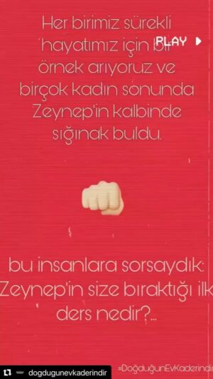 Eylem Canpolat Instagram - Zeynep bana dışlamadan, farklılıkları yargılamadan sevmeyi, güce değil hayallere tutunmanın özgürlüğünü ve nerde doğmuş olursan ol kaderini yenebileceğini öğretti. #doğduğunevkaderindir @drgbudayicioglu @1demetozdemir @cagribayrak ♥️