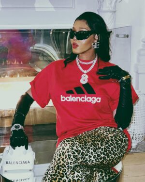 Eyricka King Instagram - Them Brooklyn Bit$@es Ain’t Really Nothing To Play With !
@demnagram 
@balenciaga