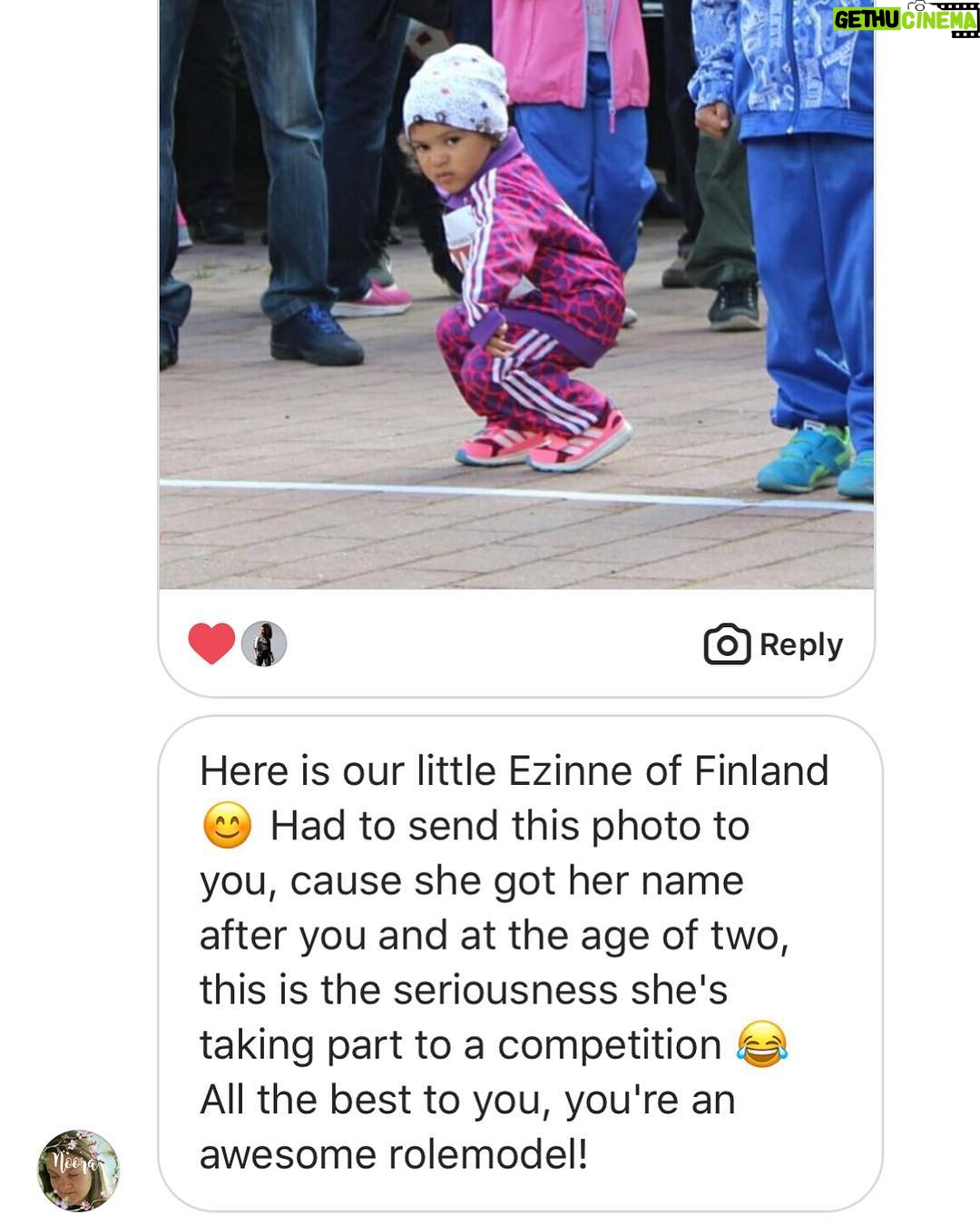 Ezinne Okparaebo - 824 Likes - Made my day! Ezinne is gorgeous and I’m loving the game face 💪🏾😍. Thanks @nooraolui for the lovely message and that I can share this beautiful picture of your daughter ❤️.