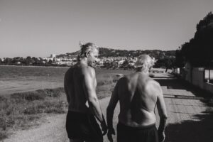 Fabio Grangeon Instagram - The past few days, a part of me is missing. 
My grand father, my second father suddenly left, and I’m heartbroken to be in the incapacity of going back for a last goodbye and to take care of my loving family.
Today, during his funeral, my sister will read a letter I wrote for him. I would like to share few lines of it to show you how this man was important for me, how he influenced so deeply who I am today and as a reminder for us all, to cherish every single simple moments with our loved ones.

“I believe you can see from up there,
how heartbroken I am not to be there, by your side, to say goodbye.
With such a heavy heart, I am at a loss for words, but there are so many beautiful memories blooming in my thoughts.
You showed me what a man should be—a gentleman, a father, a grandfather, a loving husband.
You, who only raised your voice to keep us from straying,
you, who brought the sun with your voice,
you, who gave us comfort simply by being there.
 Seeing you leave feels like a part of me, a part of all of us, is fading away.
You instilled in me a love for sports, adventure, and cooking.
Every summer, I eagerly awaited our times together…
sharing morning coffee in song,
swimming in icy water searching for any clam,
biking around, going to the market,
stealing figs from the neighbors, making paella on the barbecue,
playing cards where you always won,
afternoons in front of the Tour de France,
nights falling asleep together during football matches.

I have so much to thank you for, but what comes to mind first is you showing me the true meaning of life.
Knowing and doing what we love,
earning respect by being honest and helpful,
caring for one’s family as the apple of one’s eye,
surrounding oneself with sincere friends,
loving one’s wife to the point of death,
and making every moment one to share.”
…

He was someone I loved so, so, so deeply!

Now rather than showing me any support or comment this post, please spend these few minutes to express your love with an elder you care for. Never stop showing them your love. Life can be so unpredictable and brutal.