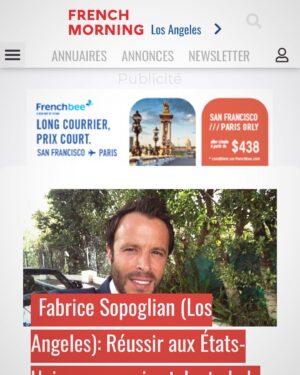 Fabrice Sopoglian Instagram - Mon podcast pour @frenchexpatlepodcast @french.morning  a écouter lien dans ma bio en haut ⤴️🎶🔉 #podcast #fabricesopoglian #frenchmorning #frenchexpat