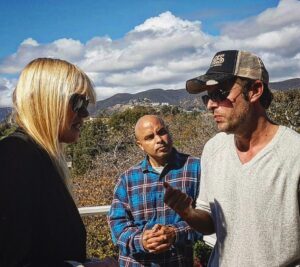 Fabrice Sopoglian Instagram - Daryl Hannah and I during the filming of our new documentary @american_badass_retrospective #darylhannah #killbill