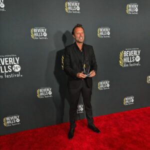 Fabrice Sopoglian Instagram - 👏🏽🎬We won Best Producer Award Beverly Hills Film Festival @thebhfilmfest 2024 for Chuck Zito: An American Story! Congrats to Chuck and the best team @playmakerpictures @ryanmarch__  #bestproducer #award #losangeles #2024 #Americandream