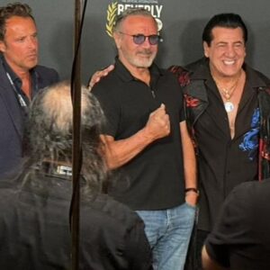 Fabrice Sopoglian Instagram - Great Premiere @chinesetheatres @thebhfilmfest for our new documentary officialchuckzito  Thank you to our friends for the support and to the best team @thebhfilmfest @playmakerpictures @ryanmarch__  #hollywood #premiere #chinesetheatre #beverlyhillsfilmfestival