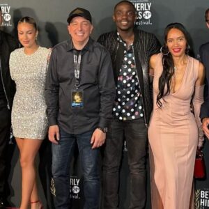 Fabrice Sopoglian Instagram - Great Premiere @chinesetheatres @thebhfilmfest for our new documentary officialchuckzito  Thank you to our friends for the support and to the best team @thebhfilmfest @playmakerpictures @ryanmarch__  #hollywood #premiere #chinesetheatre #beverlyhillsfilmfestival