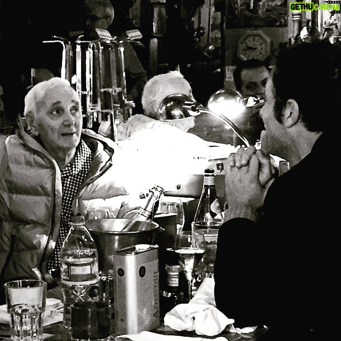Fabrice Sopoglian - 3 Likes - Learn from legend! Mr @aznavourofficial #maestro #hay #armenian #legend #armenianpower