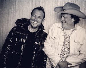 Fabrice Sopoglian Instagram - We cry we laugh and we don’t give up! Respect to this great man, partner, friend and legend @michaelmadsenofficial #americanbadass #2023 #biopic