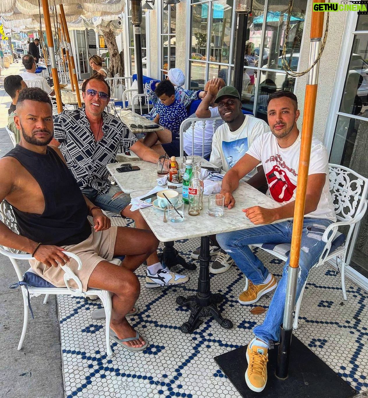 Fabrice Sopoglian - 3 Likes - Summer Vibes in #LA with the boys @edou_mendy 🥅 @mehdirm13 ⚽️ ☀️ 🌊 🌴