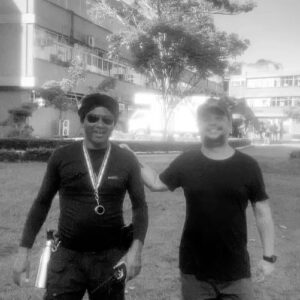 Fabrício Boliveira Instagram - No cinema, a paixão é sentimento de entrada que potencializa a feitura . No texto , na sala de ensaio, no set, pela cidade onde estamos rodando e por fim pelo filme pronto. Afeto circulando todo esse processo  e nossa equipe brasileira foi um bálsamo em talento e união. Saio renovado desse longo processo e cheio de amigos!! Obrigado equipe, vocês fizeram a mágica da paixão ser atualizada e materializada .  Axés e Evoés ao nosso cinema Brasileiro!!! #tbt  de 1 semana e pouco atrás do fim do Filme Silêncio.