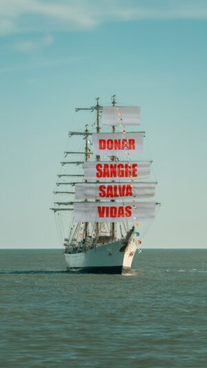 Facundo Arana Instagram - Desde hace dos décadas, la campaña “Donar Sangre Salva Vidas” intenta concientizar a la mayor cantidad de gente posible acerca de la necesidad e importancia de convertirse en Donantes Voluntarios de Sangre.
 .
Año tras año, de la mano del actor Facundo Arana, busca llevar este lema pintado en una bandera a lugares exóticos y emblemáticos, inesperados y sorprendentes, con el fin de que el mensaje pueda captar la atención de la sociedad.
 .
Luego de muchas acciones, desde plantar la bandera en las cumbres del monte Everest y del Cerro Aconcagua, llevarla a recónditos lugares de la Argentina desde la Quiaca hasta la Antártida, pasando por el impenetrable chaqueño y varias acciones en Mar del Plata, la campaña llega a la Emblemática Fragata Libertad, para seguir difundiendo este Importantísimo mensaje.
 .
Contando con el invaluable apoyo de la Armada Argentina, del Ministerio de Defensa de la Nación, de Prefectura Naval Argentina y de la totalidad de la dotación del buque, la Fragata Libertad se convirtió en una locación de lujo para realizar con éxito el spot “Donar Sangre Salva Vidas 2024”, el cual fue ideado, diseñado y realizado ad honorem por la Productora Audiovisual marplatense Trigger Creators. @trigger.creators 🙌🏽
.
#DONARSANGRESALVAVIDAS ♥️