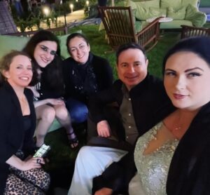 Faith Elizabeth Instagram - @festivaldecannes DAY 6✨
A little sore headed (again) we made our way to the USA Pavilion to support friends @natashamarburger & @maximjago on a pitching panel, joined by @ramfismyrthilofficial She Squad member @isabella_b_t & @filmhedge Josh Harris. 

Here I also had the pleasure of meeting @larissabonaci a filmmaker who attended the @yesshecannes How To Workshop in partnership with @equityuk that we hosted back in 2019- & subsequently attended the festival as a result! Such a wonderful feeling knowing our work is making a difference in people’s lives 🙏🏼 

I also got to chat more with German filmmaker @svenericmaier - this guy has something special going on ✨

Heading for Cafe Roma lunch- where I was almost poisoned but thanks to my savvy eye I just dodged it! 

This evening I attended @amy13baker @therealwinstonbaker 15 year anniversary event with partners filmhedge & got to see @dominicianno & @katiewitkowski 

I then went for dinner with someone I’d recently met- who unfortunately didn’t have good intentions (🙄) my BS radar was obviously malfunctioning that day… 

A lucky escape & I was back in good company enjoying relaxing drinks at the @mondriancannes (formerly the grand!) with the incredibly talented director I met at @cbffwales @danbronzite (another one to watch!!) & the girls @kerry.corran @natashamarburger @alidapantone 
💃💃💃🥂🥂🥂

#festivaldecannes #cannesfilmfestival #cannes2023 #festivaldecannes2023 #yesshecannes #shesquad