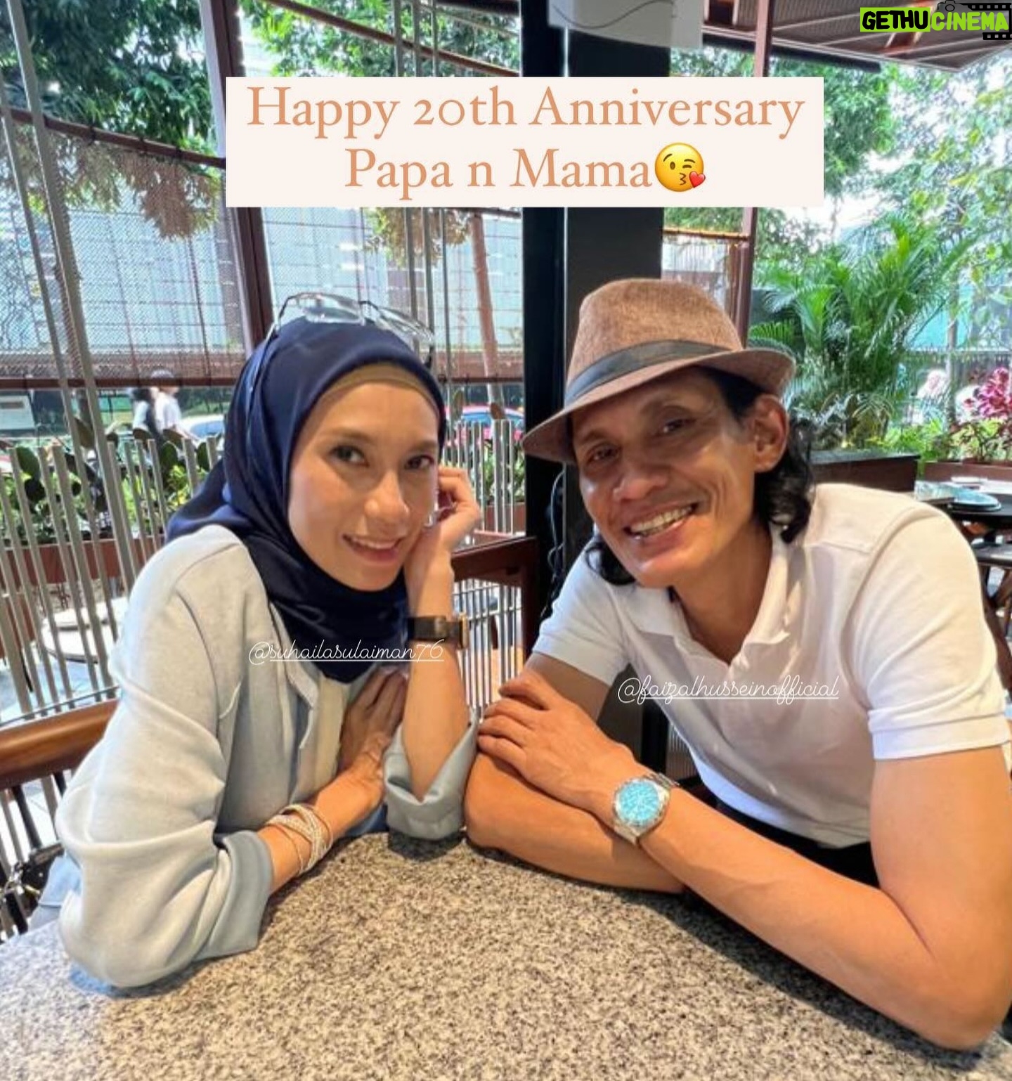 Faizal Hussein - 18K Likes - Alhamdulillah ❤️
#20thanniversary
#tillsyurga
thank u @fazryn.faizal @fazrick.faizal