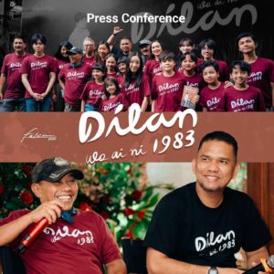 Fajar Bustomi Instagram - Terimakasih Falcon @falconpictures_ untuk kepercayaannya kembali bisa bekerjasama lagi dengah ayah @pidibaiq di Film DILAN 1983. Doain yaa..