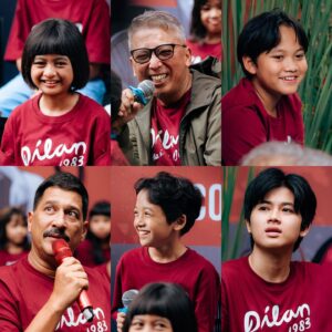 Fajar Bustomi Instagram - Terimakasih Falcon @falconpictures_ untuk kepercayaannya kembali bisa bekerjasama lagi dengah ayah @pidibaiq di Film DILAN 1983. Doain yaa..