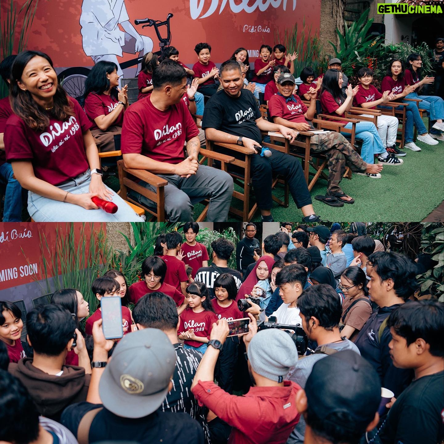 Fajar Bustomi - 3.4K Likes - Terimakasih Falcon @falconpictures_ untuk kepercayaannya kembali bisa bekerjasama lagi dengah ayah @pidibaiq di Film DILAN 1983. Doain yaa..
