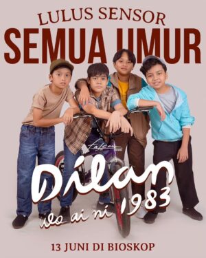 Fajar Bustomi Instagram - BESOK TAYANG! 

Film ”Dilan 1983 Wo Ai Ni” aman buat ngajak seluruh anggota keluarga karena lulus sensor untuk SEMUA UMUR! 🤩🤩🤩

Film #𝘿𝙄𝙇𝘼𝙉𝟭𝟵𝟴𝟯𝙒𝙊𝘼𝙄𝙉𝙄💛
BESOK TAYANG 𝘿𝙄 𝘽𝙄𝙊𝙎𝙆𝙊𝙋! 🎬
