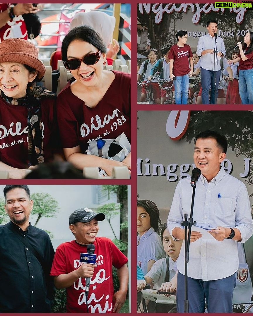 Fajar Bustomi - 871 Likes - Setelah tiba dibandung dengan naik #Whoosh @lifeatkcic dan sebelum memulai acara Festival & Gala Premiere kemarin, tim dan pemain menyempatkan bersilaturahmi ke Istana Pakuan, kami ucapkan terimakasih banyak atas sambutan yang hangat oleh Bpk @bey.machmudin dan tim 🤗🙏
Film #𝘿𝙄𝙇𝘼𝙉𝟭𝟵𝟴𝟯𝙒𝙊𝘼𝙄𝙉𝙄💛
Tayang 𝟭𝟯 𝙅𝙐𝙉𝙄 𝟮𝟬𝟮𝟰 𝘿𝙄 𝘽𝙄𝙊𝙎𝙆𝙊𝙋! 🎬
@adhiyat7 @maleaemma @muzakki.ramdhan @keanuazka08 @cleo_hn115 @shaniadiva.idolacilik @ferdy_fas @zayyansakha @sulthanhamonangan @graciellaabigail @jonathanalvaro.s @quentin_stanislavski_kusnandar @queen.lubiss @annisahertami @fajarbustomi @bucek @irawbw @queen.lubiss @daanaria @er1ca @aphang_alimsudio