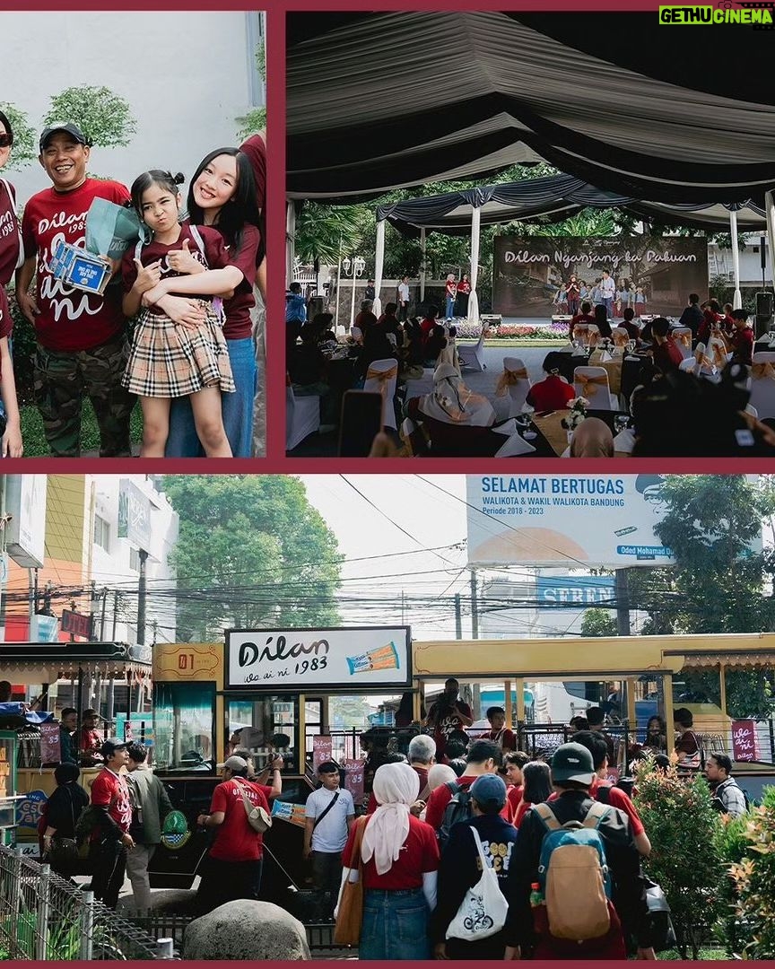 Fajar Bustomi - 871 Likes - Setelah tiba dibandung dengan naik #Whoosh @lifeatkcic dan sebelum memulai acara Festival & Gala Premiere kemarin, tim dan pemain menyempatkan bersilaturahmi ke Istana Pakuan, kami ucapkan terimakasih banyak atas sambutan yang hangat oleh Bpk @bey.machmudin dan tim 🤗🙏
Film #𝘿𝙄𝙇𝘼𝙉𝟭𝟵𝟴𝟯𝙒𝙊𝘼𝙄𝙉𝙄💛
Tayang 𝟭𝟯 𝙅𝙐𝙉𝙄 𝟮𝟬𝟮𝟰 𝘿𝙄 𝘽𝙄𝙊𝙎𝙆𝙊𝙋! 🎬
@adhiyat7 @maleaemma @muzakki.ramdhan @keanuazka08 @cleo_hn115 @shaniadiva.idolacilik @ferdy_fas @zayyansakha @sulthanhamonangan @graciellaabigail @jonathanalvaro.s @quentin_stanislavski_kusnandar @queen.lubiss @annisahertami @fajarbustomi @bucek @irawbw @queen.lubiss @daanaria @er1ca @aphang_alimsudio